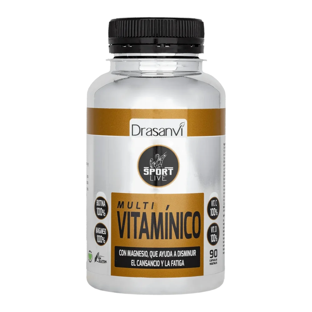 Multivitamínico 90 Cápsulas Sport Live Drasanvi Salud Energía y Rendimiento