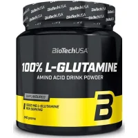 L-Glutamina BioTechUSA 240 g – Recuperación muscular y rendimiento