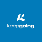 Logo de Keepgoing, marca de suplementos naturales para un estilo de vida activo