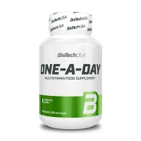 ONE-A-DAY Multivitamínico 100 Tab. BiotechUSA – Suplemento de vitaminas y minerales