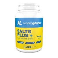 SALTS PLUS + 100 Cápsulas – Keepgoing para mejorar la hidratación y el rendimiento deportivo