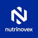 Logotipo de Nutrinovex, marca especializada en suplementos nutricionales deportivos de alta calidad.